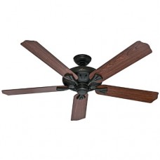 Hunter 54018 The Royal Oak 60-inch New Bronze Ceiling Fan with Five Dark Cherry/Medium Oak Blades - B00ESVXY4G